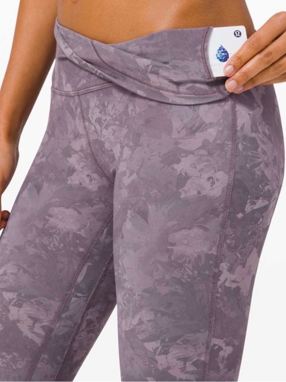 EUC Lululemon Align High-Rise Pant 25" leggings * Rejuvenate Dark Chrome Multi - Picture 2 of 7
